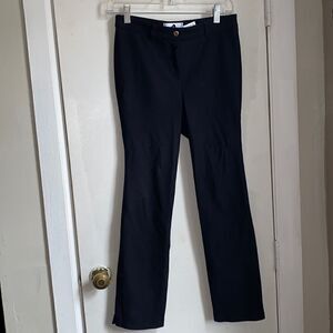 PAMELA HENSON Broker Straight Leg Black Trouser-6